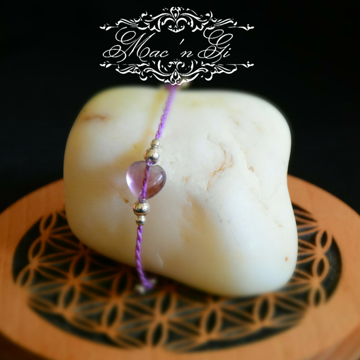 Bracelet Améthyste