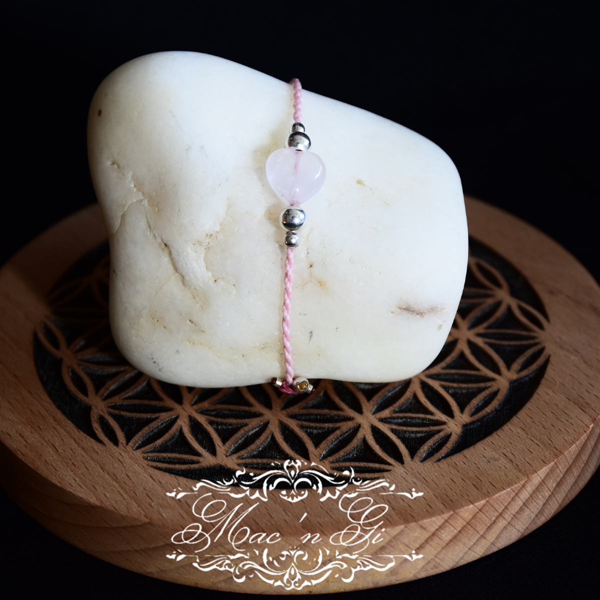 Cœur Quartz rose