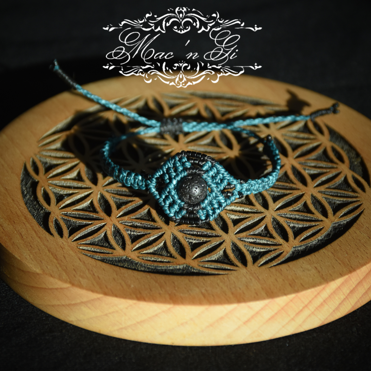 Bracelet Pierre de lave