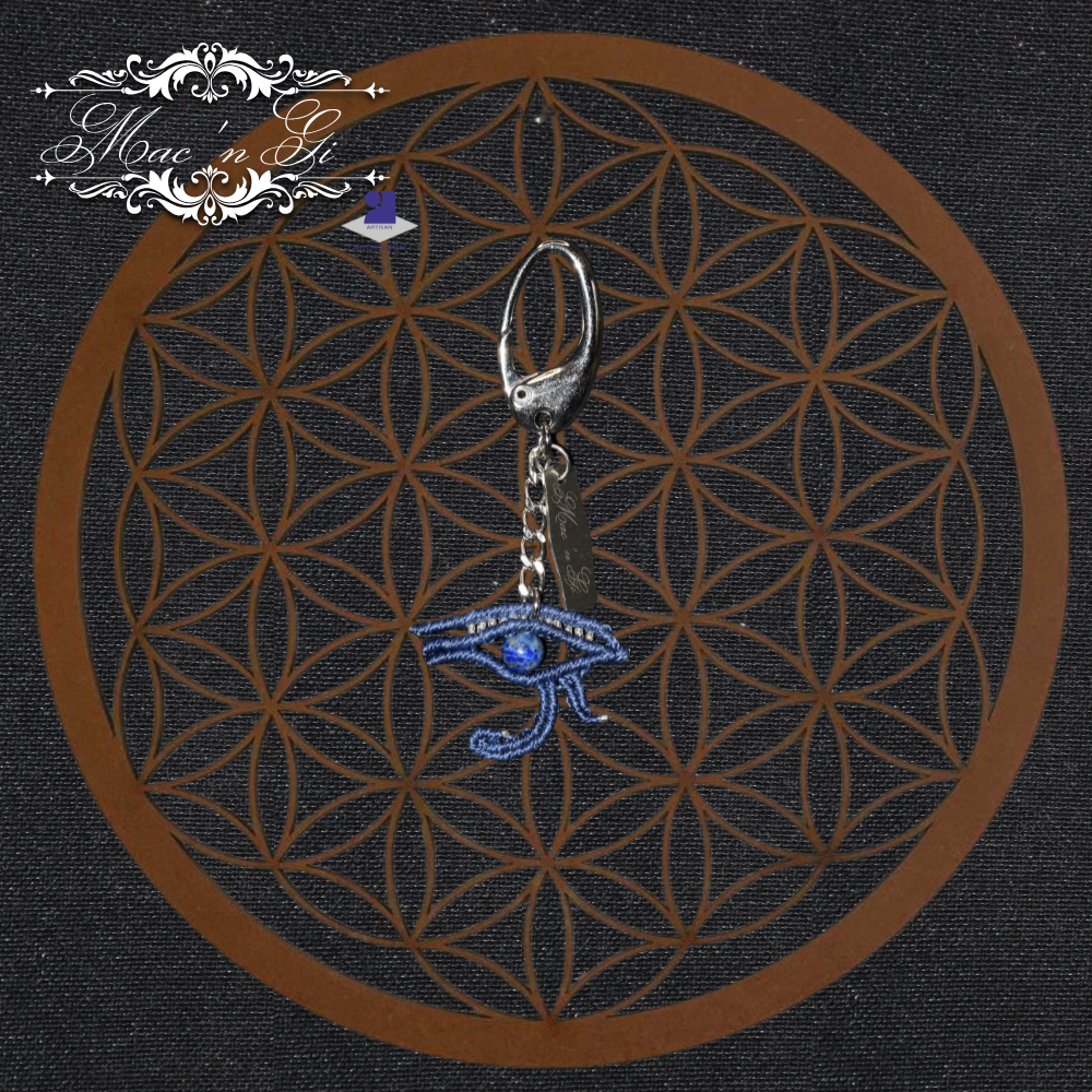 Mac'n Charms Œil d'Horus Lapis lazuli