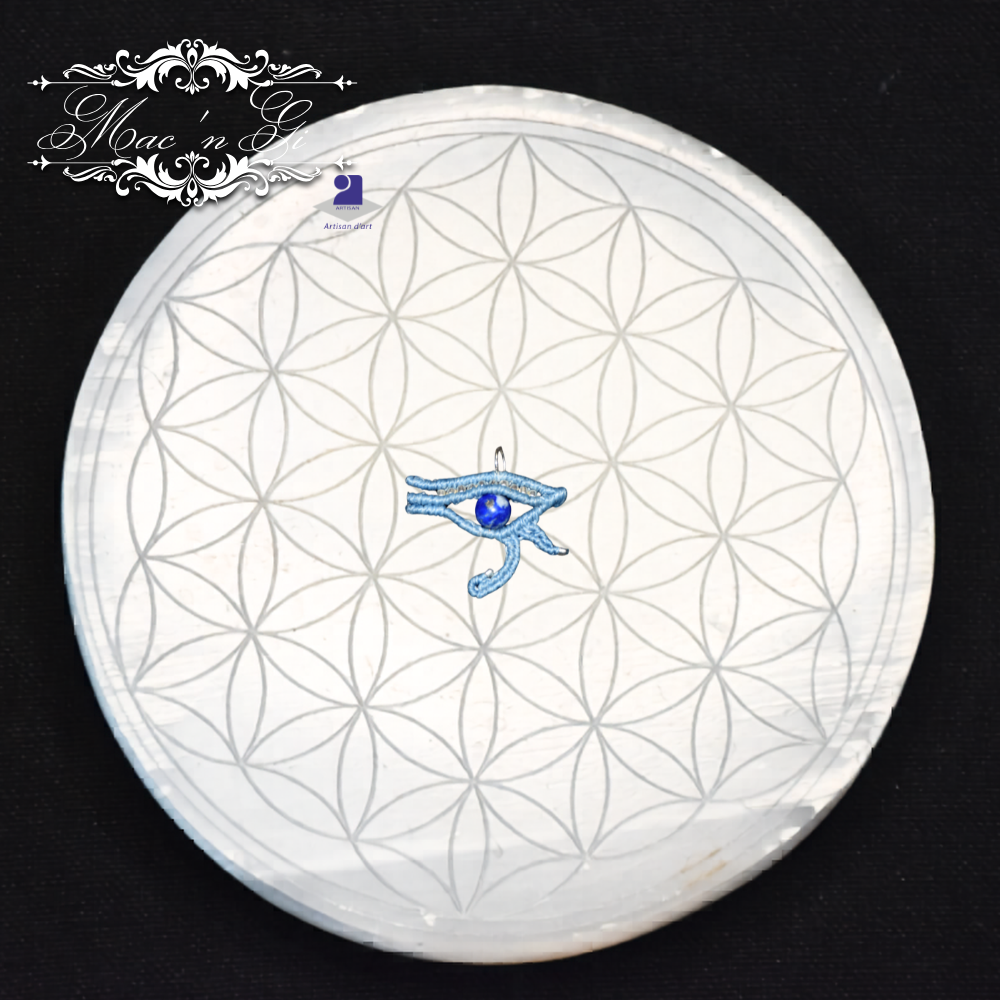 Pendentif Œil d'Horus Lapis lazuli