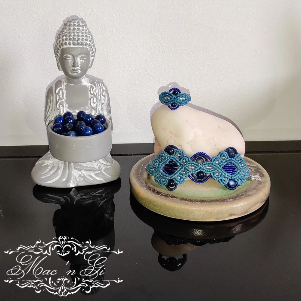 Parure Crown Lapis lazuli